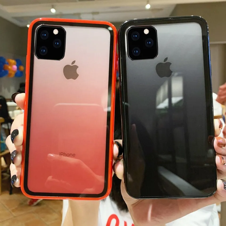 Redpepper iPhone 11 Pro Custodia Trasparente Bumper 5,8"