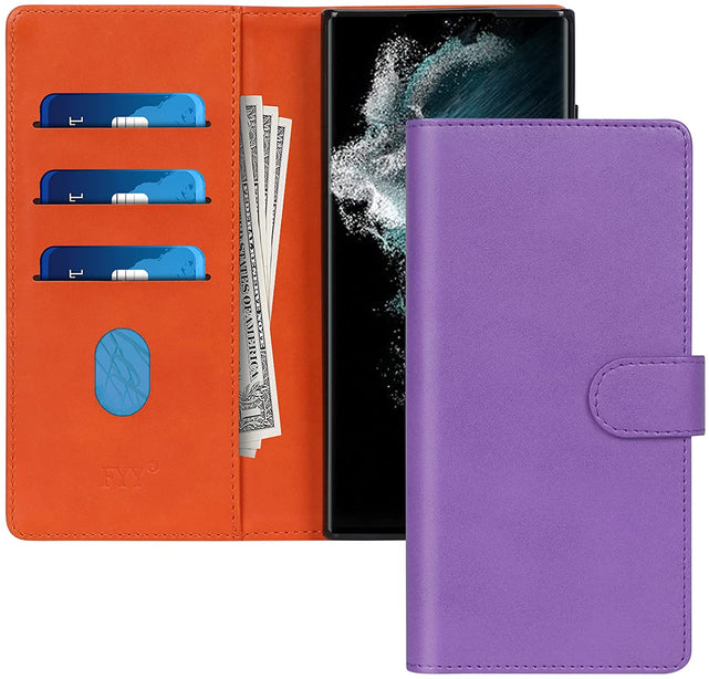 Redpepper Galaxy Cases cover S22 Ultra portafoglio pelle stand