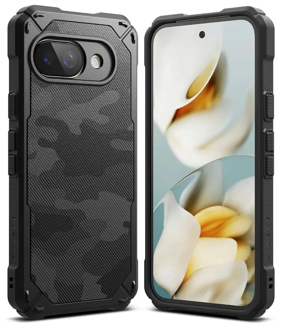 Ringke Rugged Gear Pixel 9a Cover Camo Black antiurto