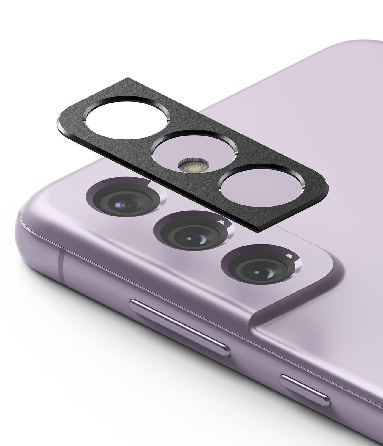 Ringke Camera Styling protezione fotocamera Galaxy S21 FE 5G nero alluminio