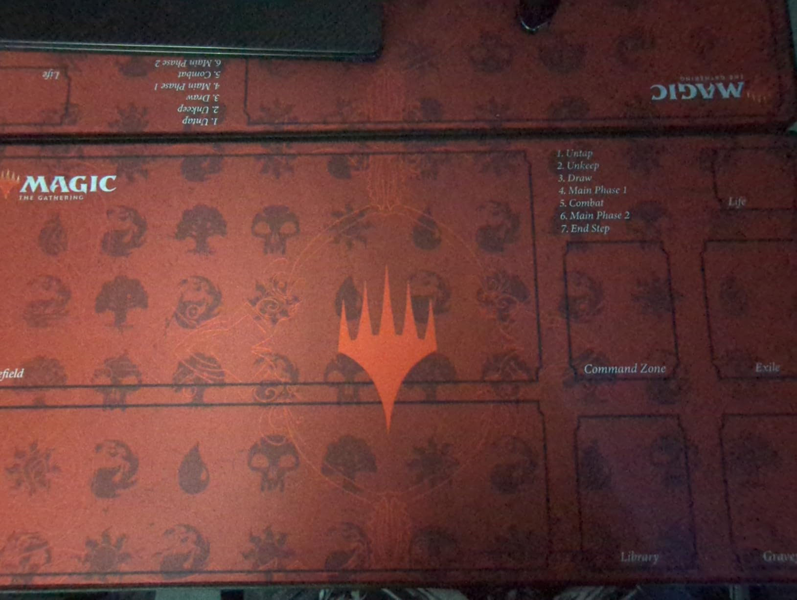 Konix Magic Tappetino Mouse Gaming XXL 70x35 cm Rosso