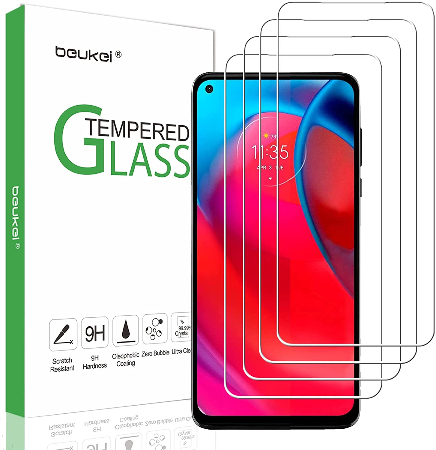 Redpepper Moto G Stylus 5G Pellicola Vetro Touch 2021