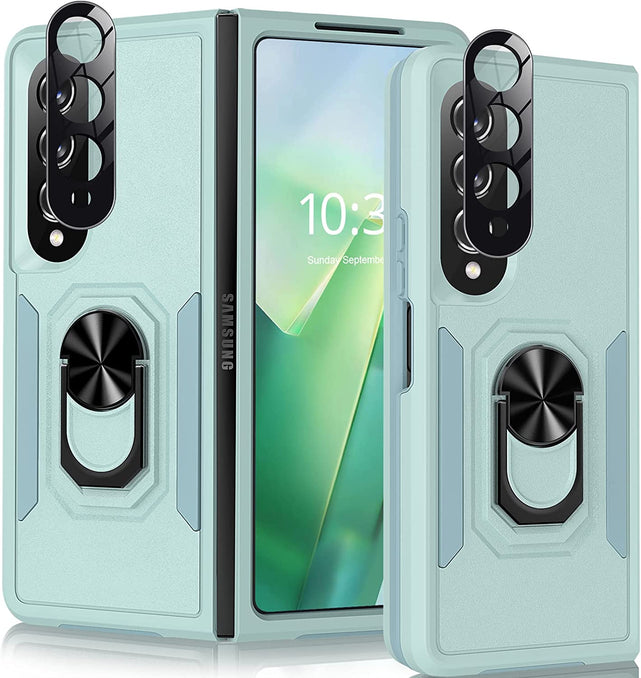 Redpepper Galaxy Z Fold 4 Custodia con Anello 360° Nera