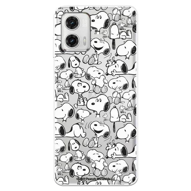 La Casa de las Carcasas Licenze Ufficiali custodia Moto G73 5G Snoopy Sagome