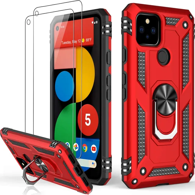 Redpepper Pixel 5 Cover Anello Magnetico Antiurto
