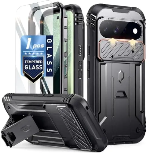 Redpepper Pixel 11 Pro XL cover rugged nera kickstand