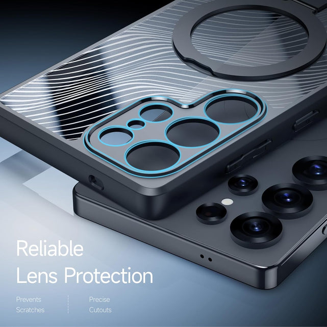 Redpepper Galaxy S25 Ultra Cover Magnetica Nera Antishock