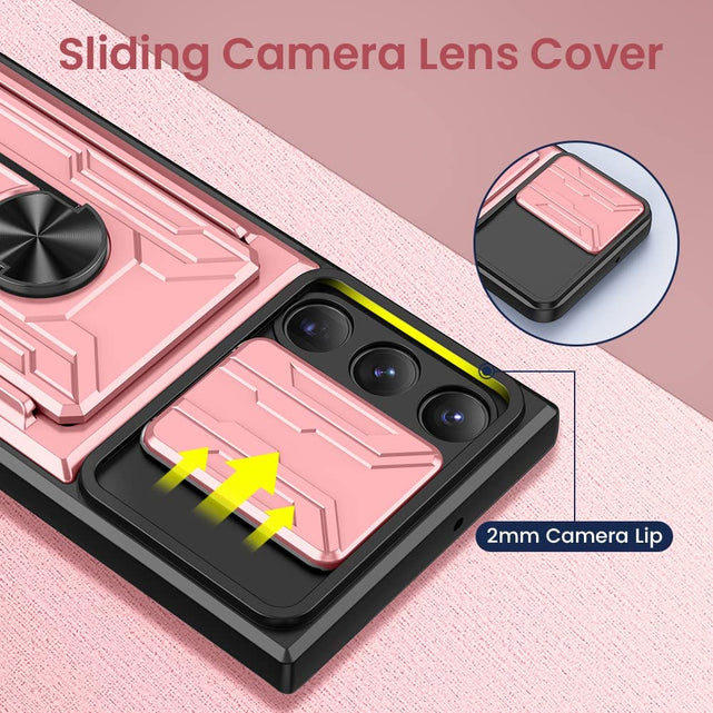 Redpepper S22 Ultra cover anello stand portacarte copri camera