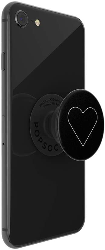 Redpepper Pop Sockets grip cuore bianco nero stand telefono