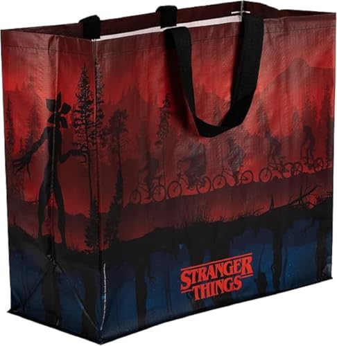 Konix Stranger Things borsa spesa 40x45x20 riciclata Upside Down