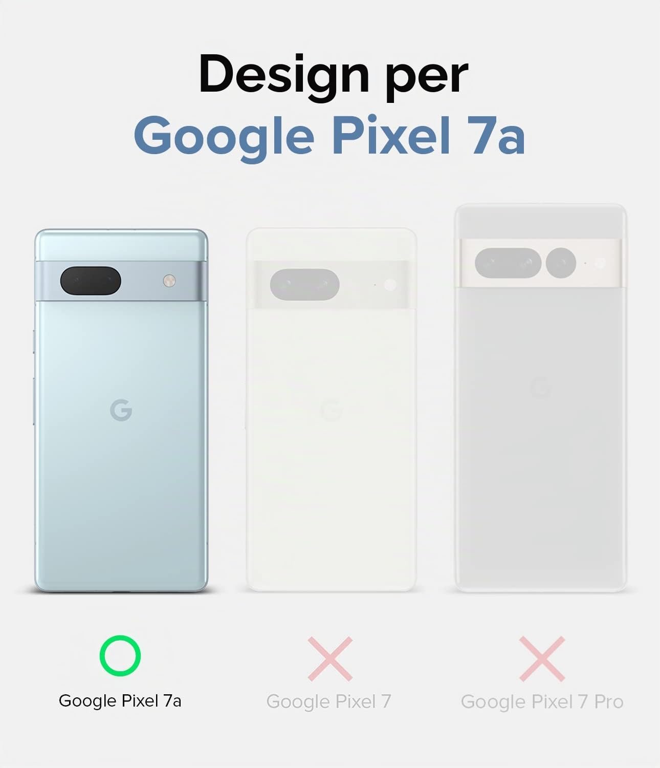 Ringke Fusion Cover Pixel 7a Clear Trasparente Antiurto