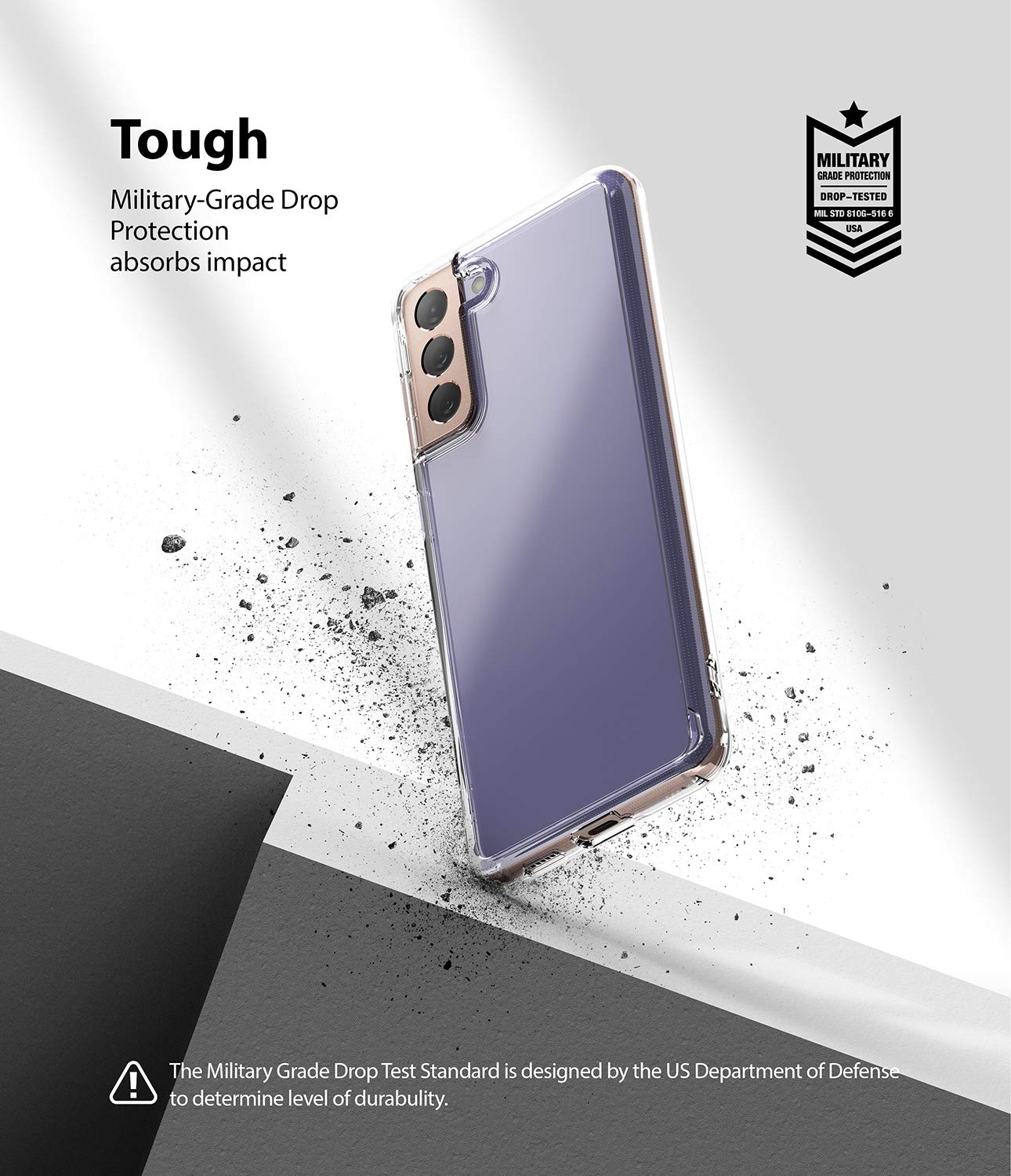 Ringke Fusion Galaxy S21 Plus cover trasparente clear TPU