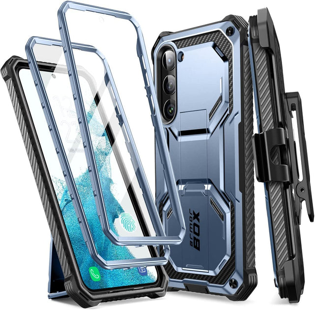 Redpepper Galaxy S23 Plus cover rugged kickstand nero