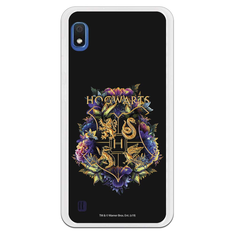 La Casa de las Carcasas Harry Potter Hogwarts Floral custodia Galaxy A10 silicone