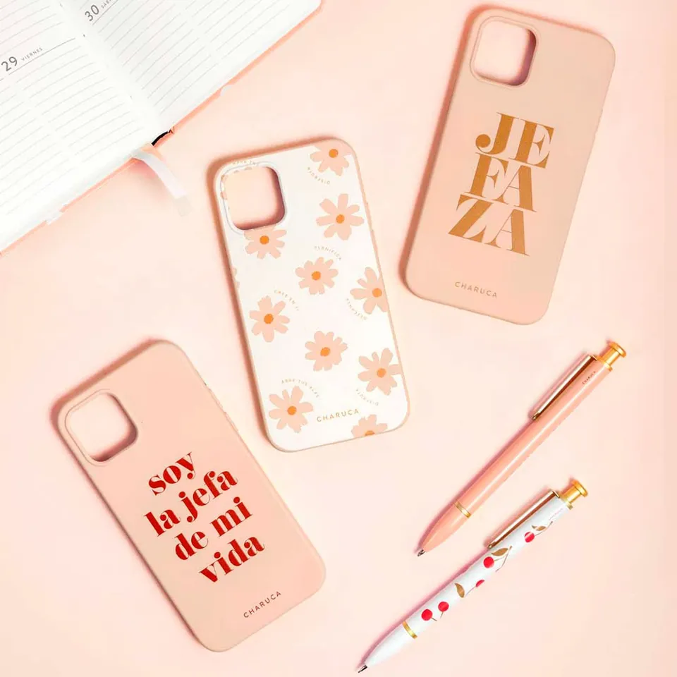 La Casa de las Carcasas Charuca Redmi Note 10 Pro cover rosa silicone
