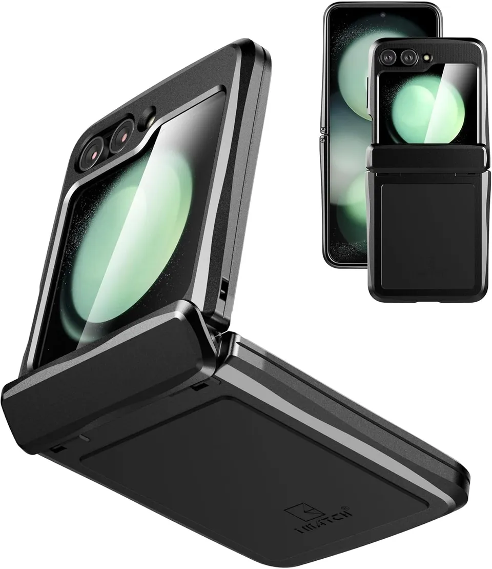 Redpepper Z Flip 6 cover alluminio verde heavy duty
