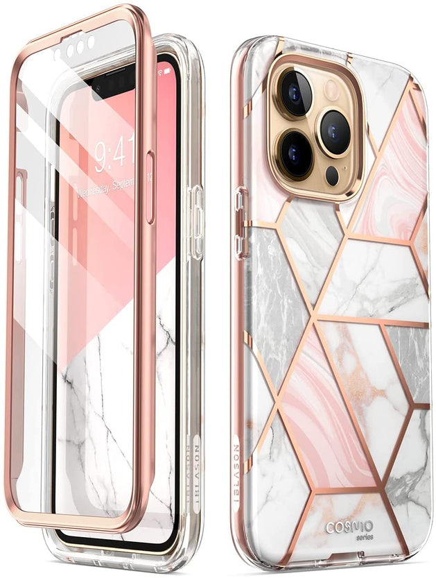 Redpepper iPhone 13 Pro Max custodia slim marmo