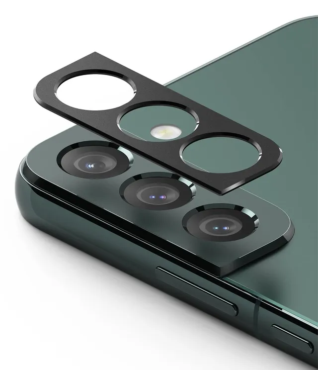 Ringke Camera Styling Protezione Fotocamera Galaxy S22 Nero Alluminio