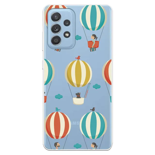 La Casa de las Carcasas Galaxy A52 cover trasparente Globos