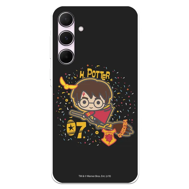La Casa de las Carcasas Cover Galaxy A55 Harry Sfondo Nero