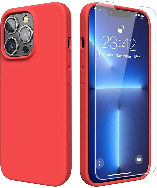 Redpepper iPhone 13 Pro Cover Silicone Antiurto Kit