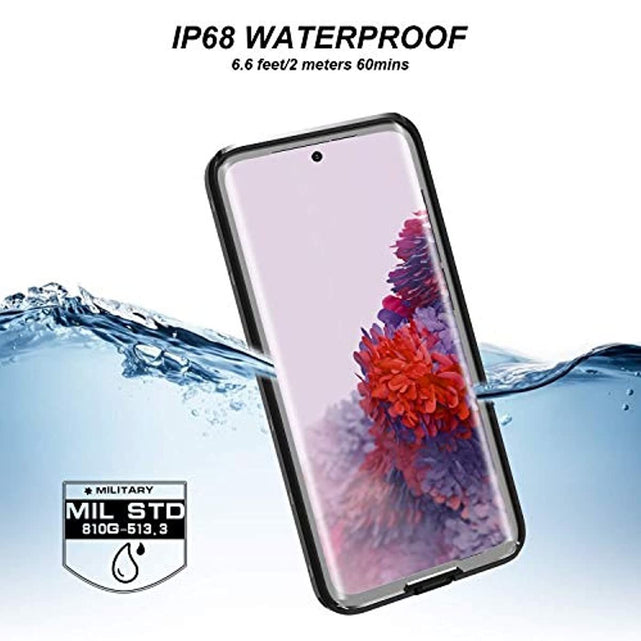Redpepper Galaxy S20 Custodia Impermeabile IP68 Nera