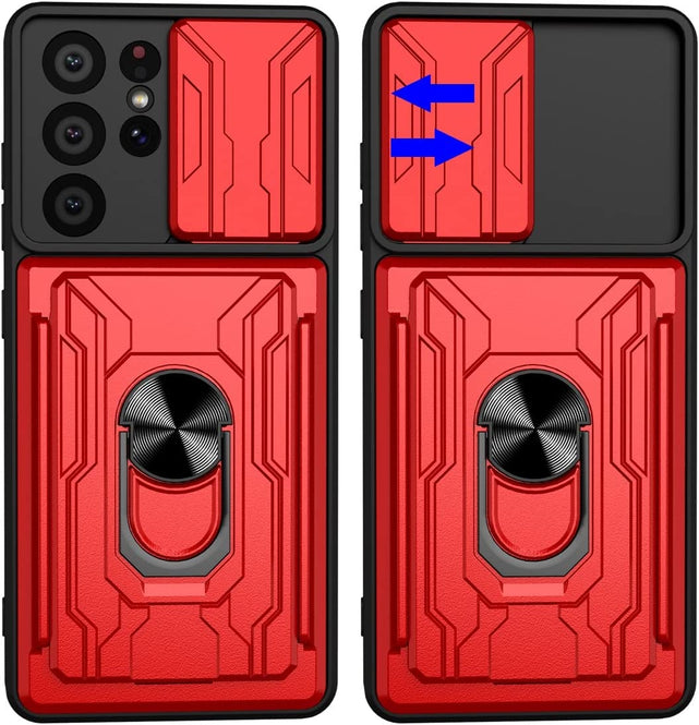 Redpepper Galaxy Cases Galaxy S21 Ultra 5G cover con stand e porta carte
