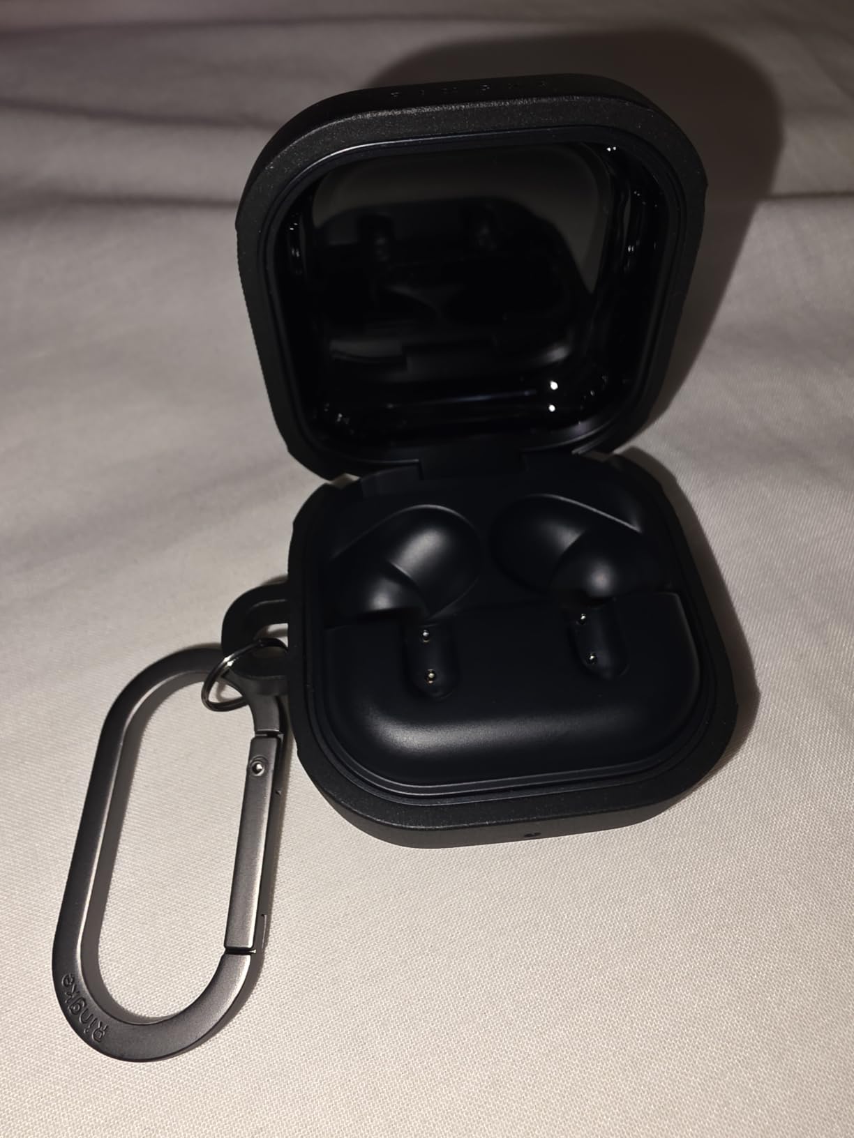 Ringke Onyx Magnetic Cover Buds 3 Pro Black Antiurto