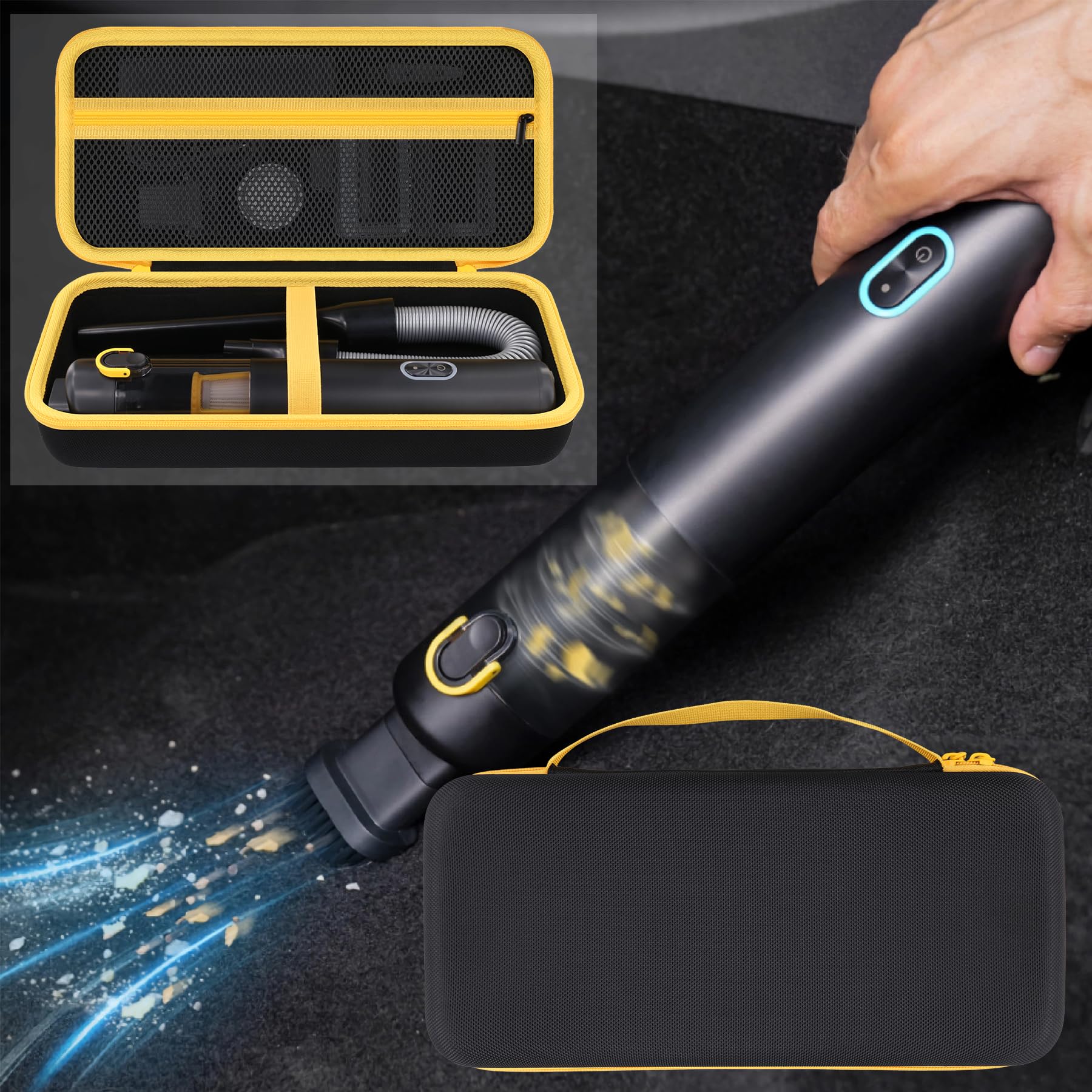 Aenllosi Tool Case Fanttik Slim V8 custodia rigida nero EVA