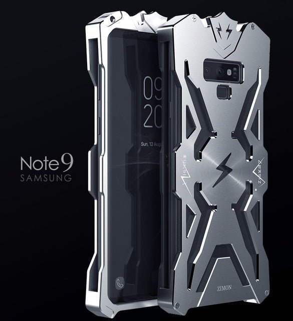 Redpepper Note 9 Bumper Alluminio con 2 Pellicole