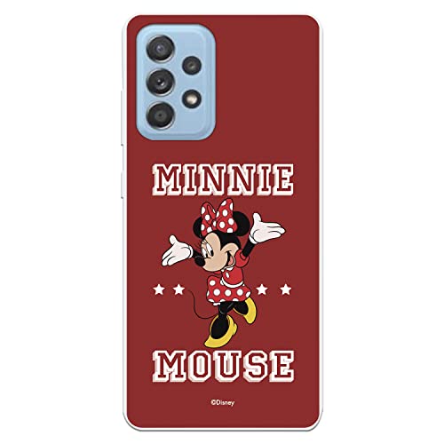 La Casa de las Carcasas Disney Minnie custodia Galaxy A52 silicone rosso