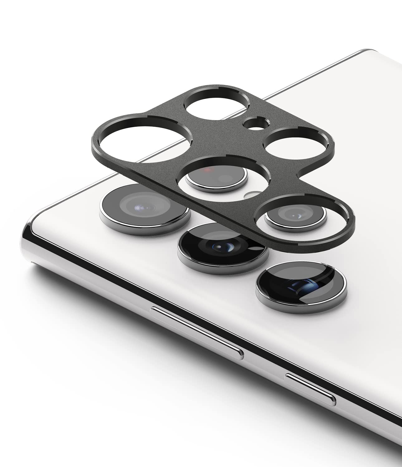 Ringke Camera Styling protezione fotocamera Galaxy S22 Ultra nero alluminio