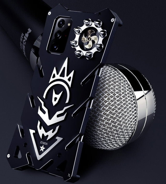 Redpepper Note 20 Ultra Custodia Armor Alluminio Anello