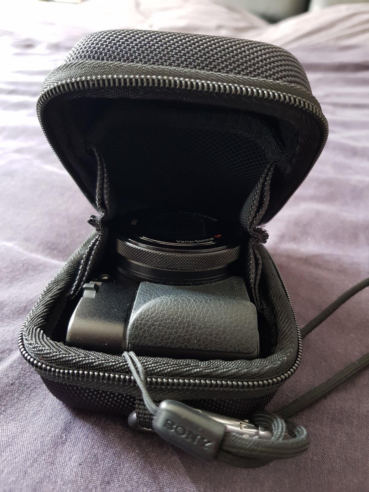 Aenllosi Camera Case Custodia Sony RX100 III-VII Nero EVA