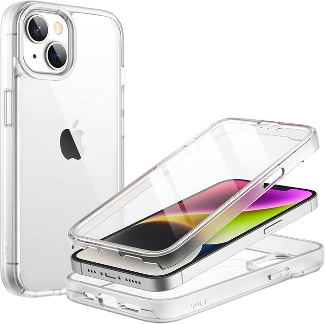 Redpepper iPhone 14 cover integrale trasparente 360° 6,1"