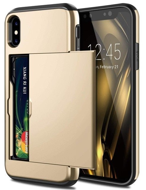 Redpepper iPhone 7/8 Plus cover portafoglio porta carte