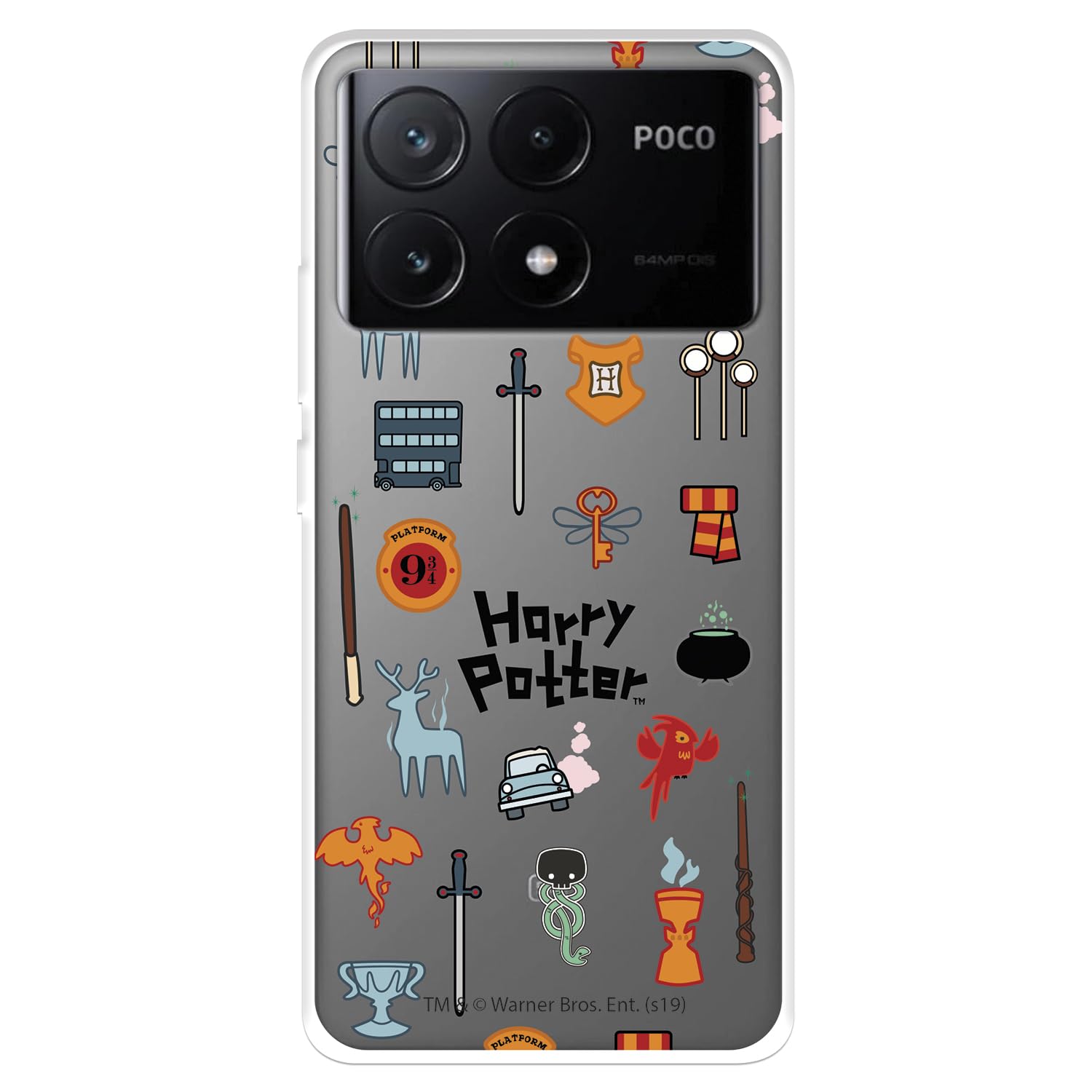 La Casa de las Carcasas Poco X6 Pro cover Harry Potter Personaggi