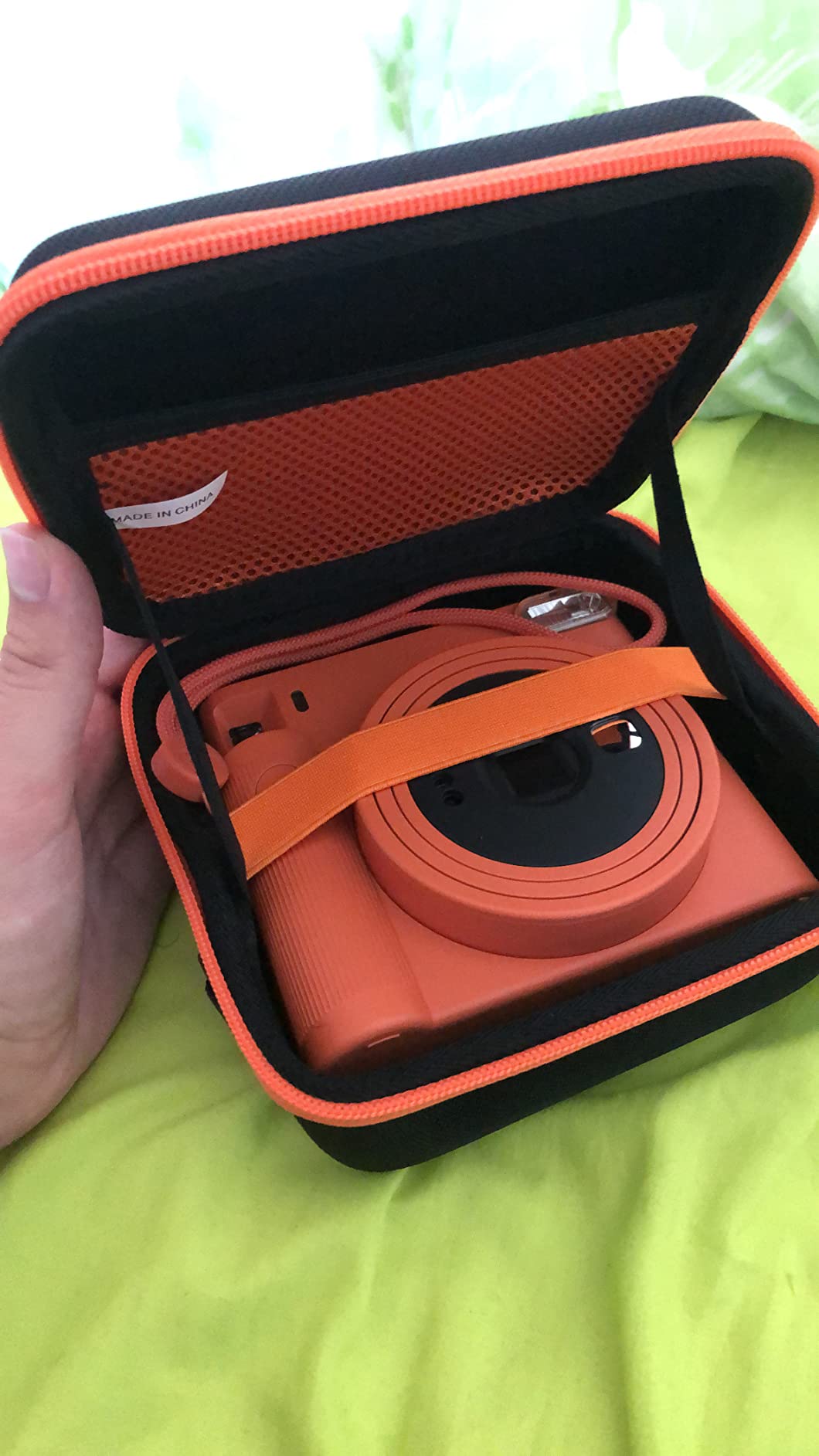 Aenllosi Camera Case Custodia Arancia per Instax SQ40 SQ1