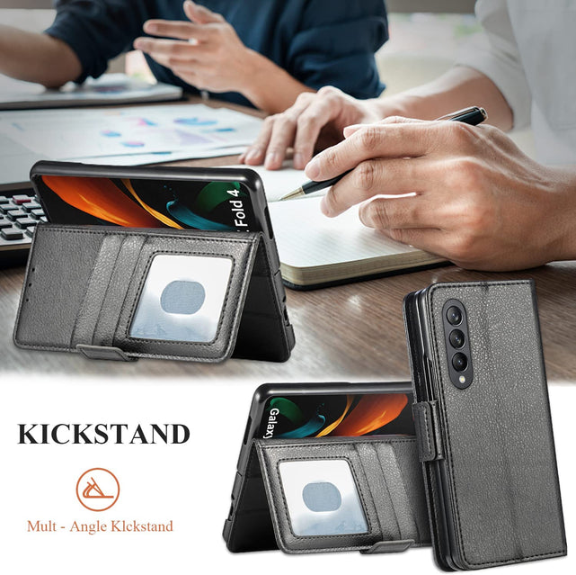 Redpepper Galaxy Z Fold 4 cover portafoglio pelle con penna