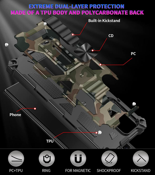 Redpepper Galaxy S22 Ultra cover stand antiurto militare