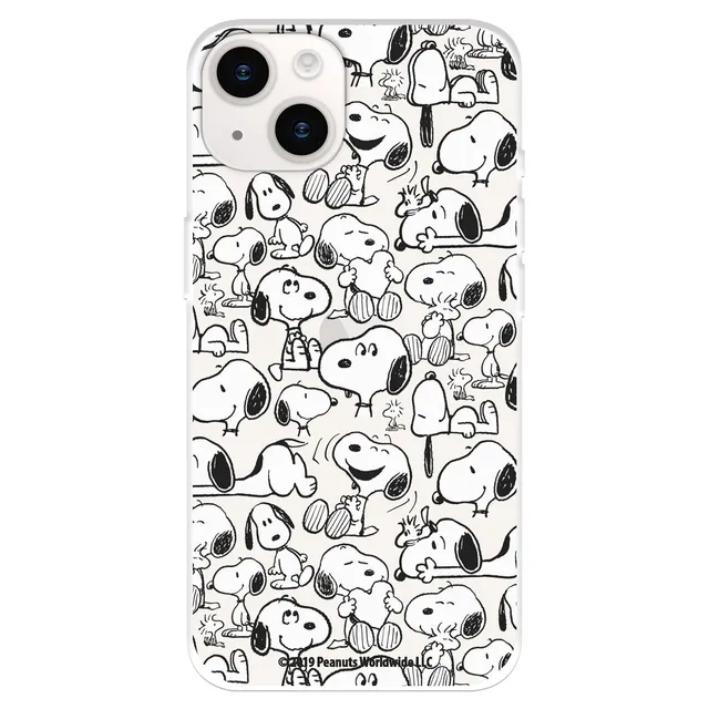 La Casa de las Carcasas iPhone 15 Plus cover Snoopy Sagome trasparente