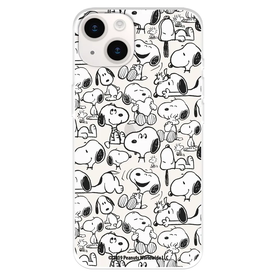 La Casa de las Carcasas iPhone 15 Plus cover Snoopy Sagome trasparente