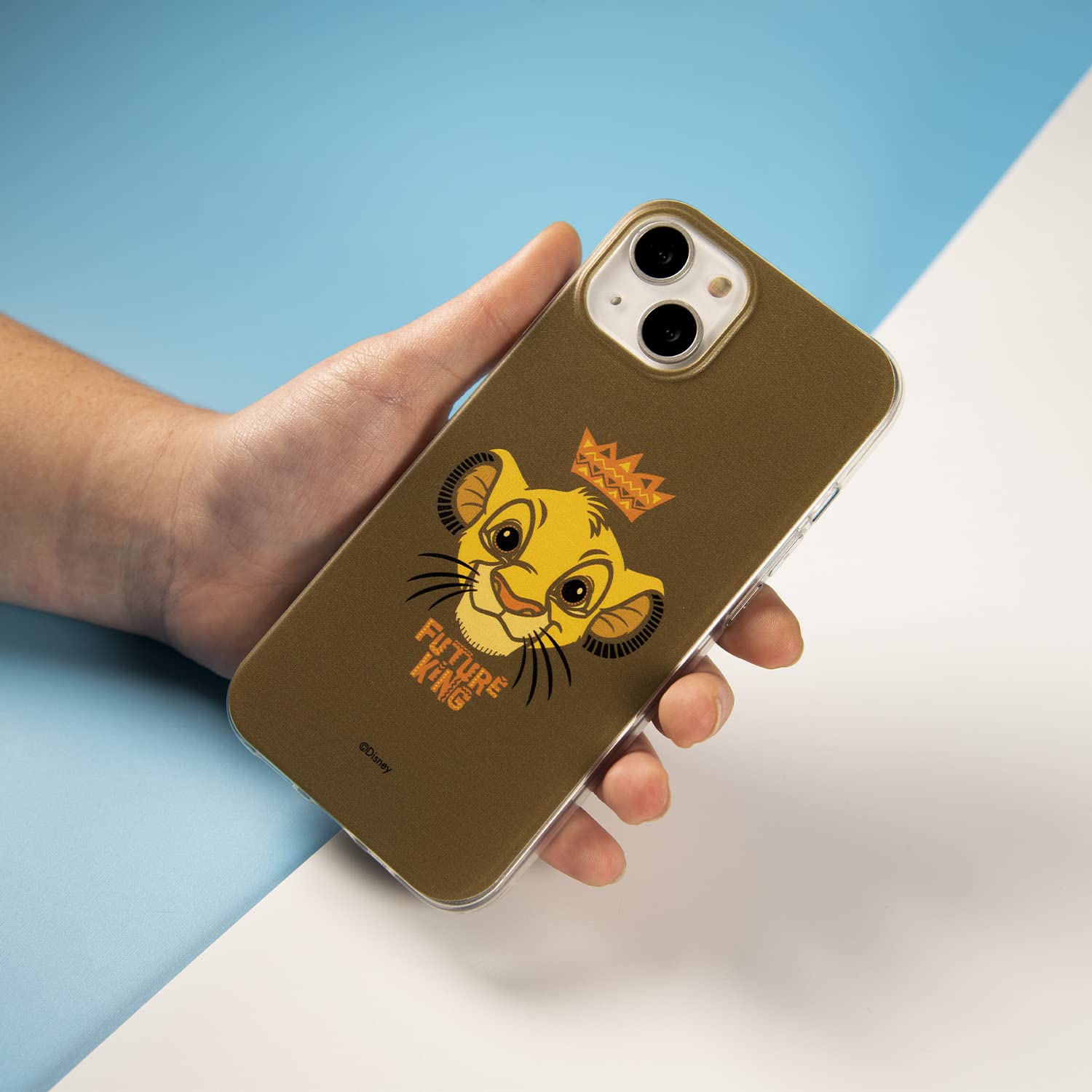 Re Leone Simba Corona cover iPhone 15 Pro silicone
