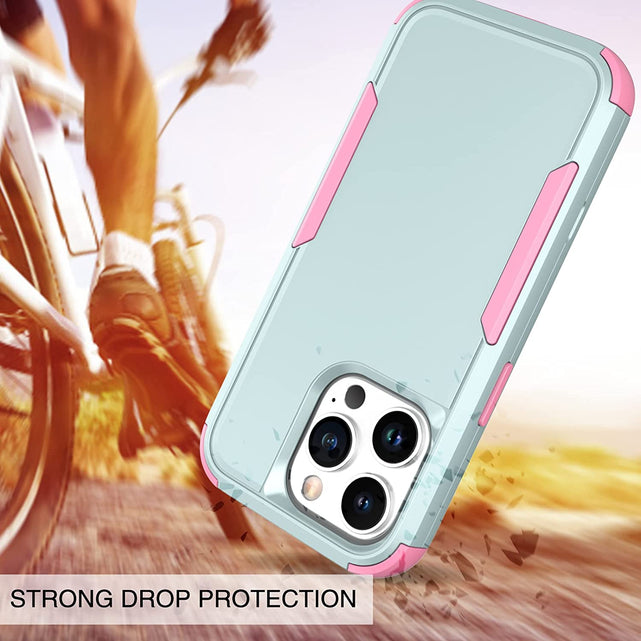 Redpepper Apple Cases iPhone 14 Pro cover rugged 3 strati verde