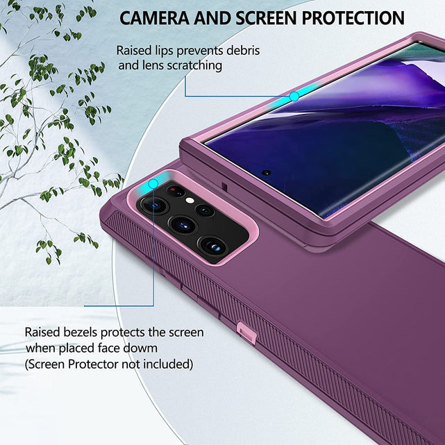 Redpepper Galaxy S22 Ultra Cover Antiurto a Tre Strati