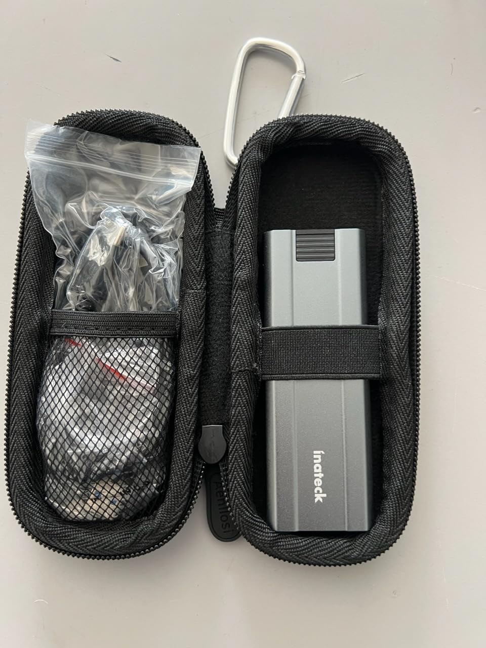 Aenllosi SSD Case custodia UGREEN M.2 NVME EVA 16,5 cm