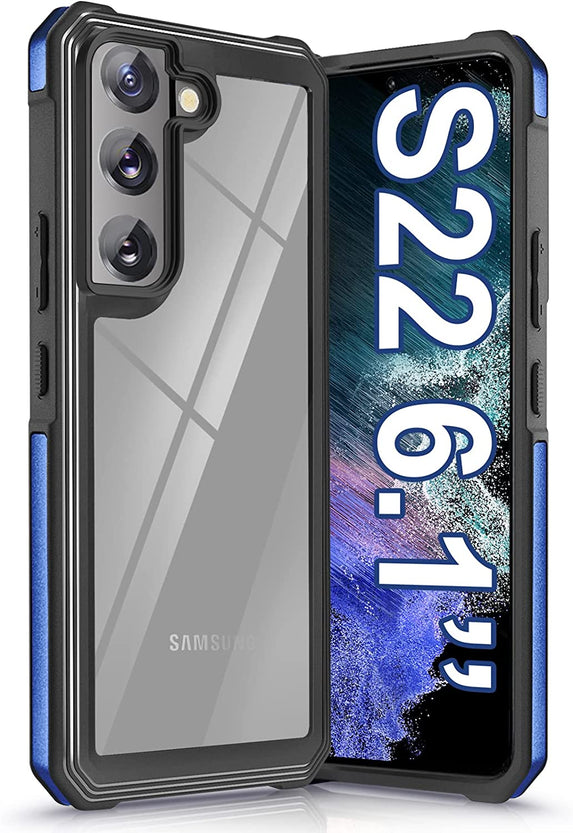 Redpepper Galaxy Cases S22 Ultra cover trasparente alluminio
