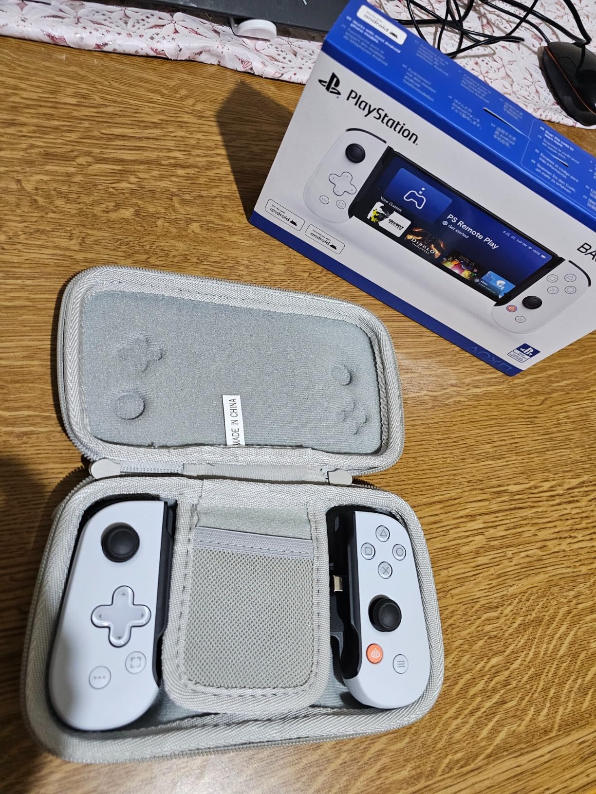 Aenllosi Game Controller Case Backbone One custodia bianca