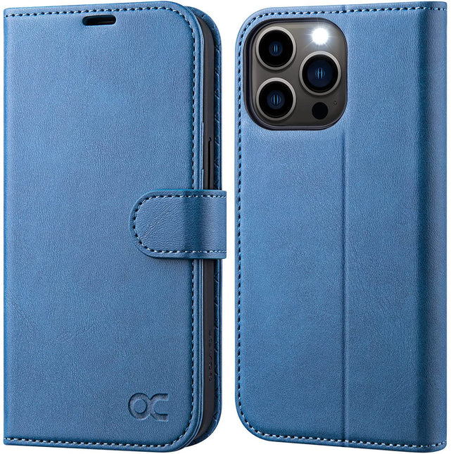 Redpepper iPhone 13 Pro Custodia Portafoglio Pelle RFID 3 Carte