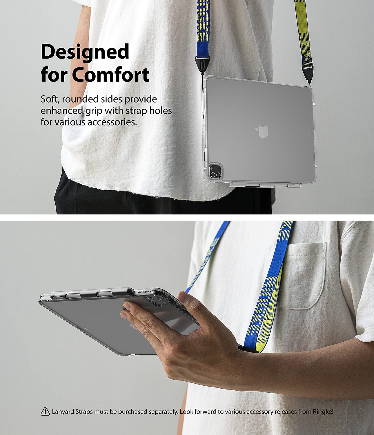 Ringke Fusion Plus iPad Pro 12.9 custodia trasparente Clear